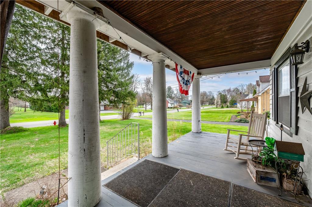 506 Meridian Road Renfrew, PA 16053 - Photo 6 of 10 a view of a porch with furniture and garden