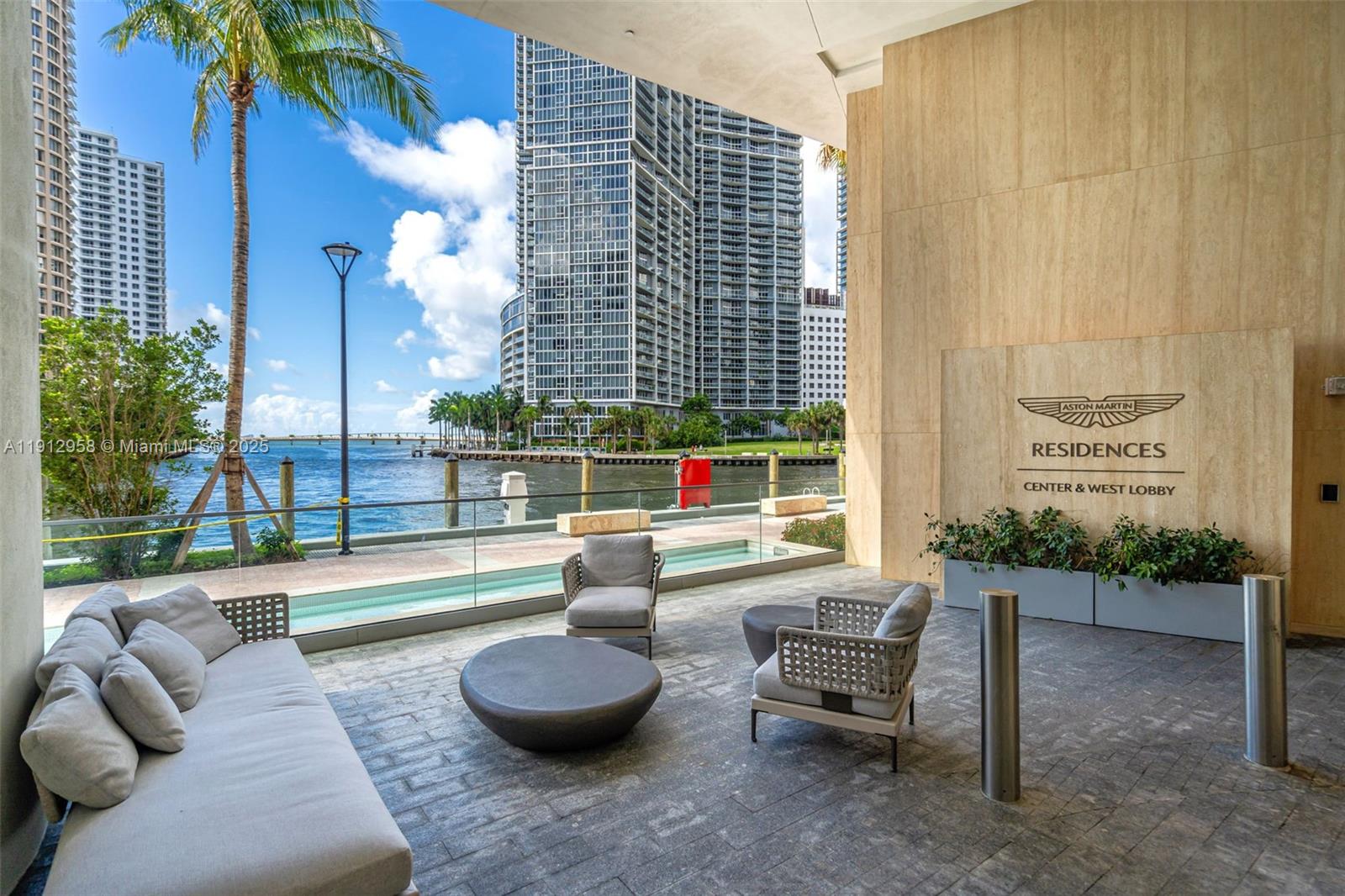 300 Biscayne Blvd Way, Unit 3009 Miami, FL 33131 - Photo 37 of 52 a building outdoor space with patio furniture