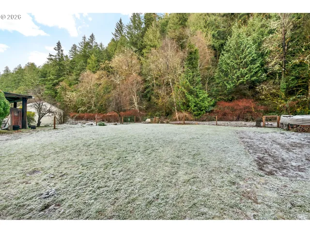 a view of outdoor space with trees