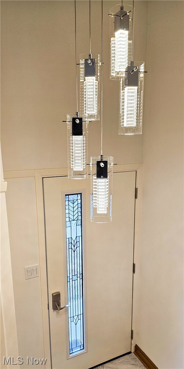 19755 Upper Terrace Road Euclid, OH 44117 - Photo 23 of 38 View of foyer entrance with new chandelier.