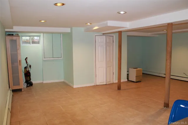 a view of a room with closet