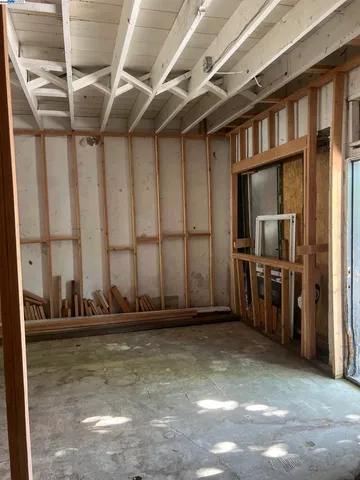 a view of a water heater room