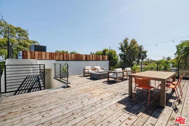 a outdoor space with furniture