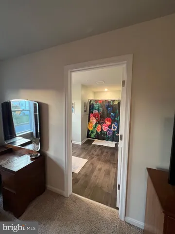 a room with furniture and a window