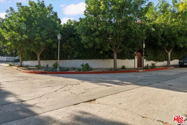 a view of a sink with a yard