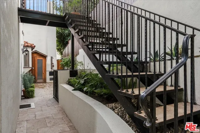 a view of front door