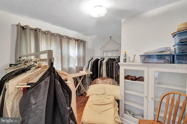 a view of storage and utility room