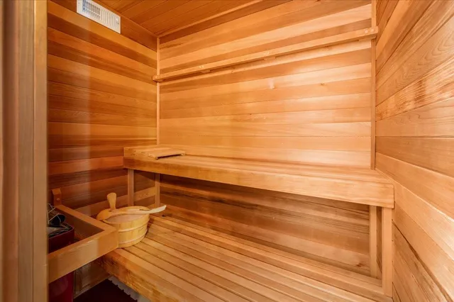 a bathroom with a sink and a shower