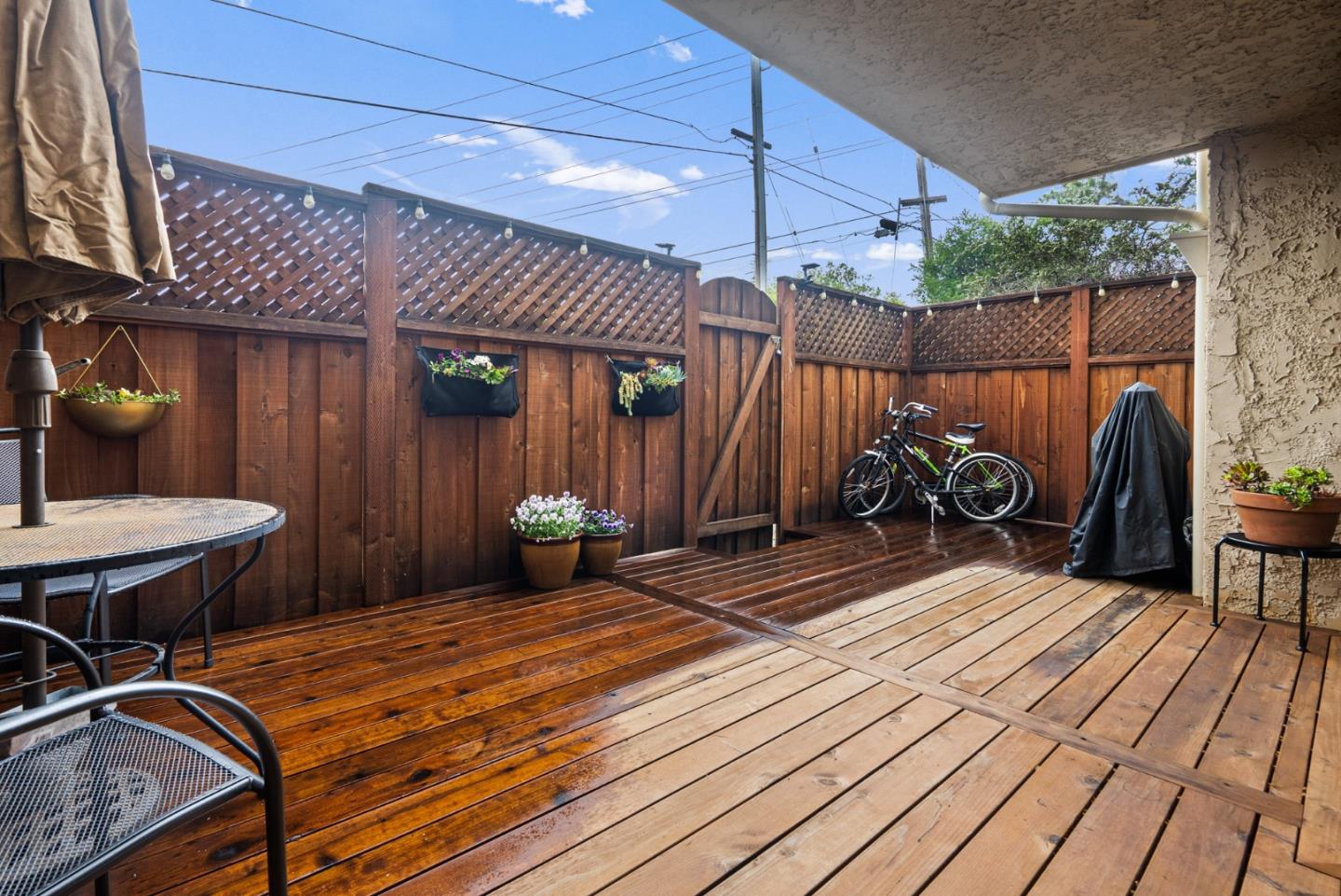 3071 Arlington Drive Aptos, CA 95003 - Photo 43 of 54 a view of a backyard with a patio