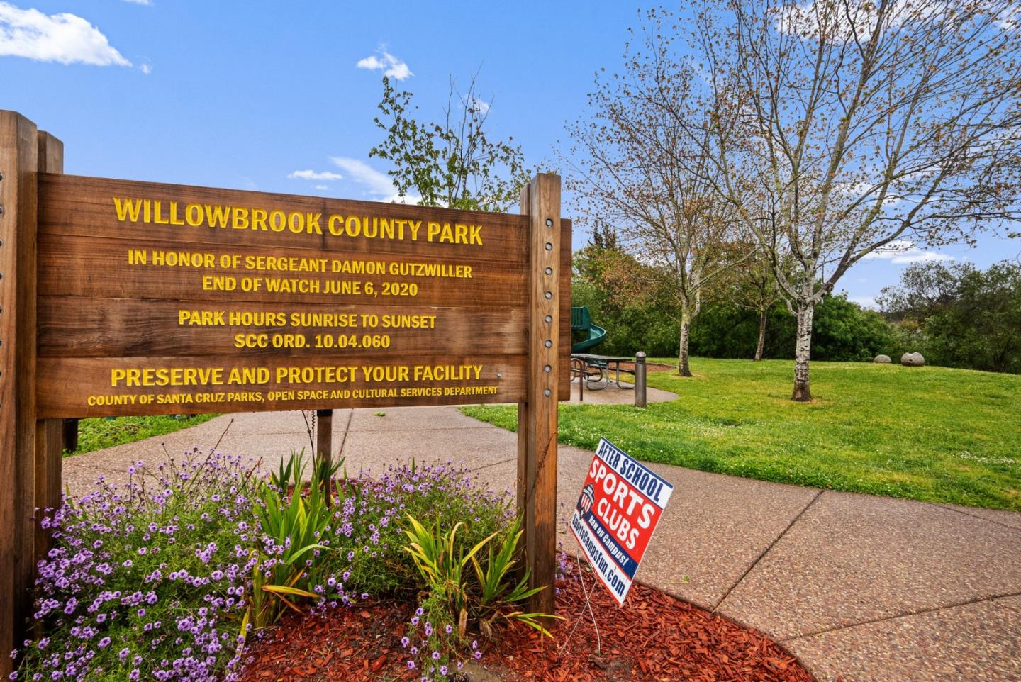 3071 Arlington Drive Aptos, CA 95003 - Photo 48 of 54 a sign on the side of the building