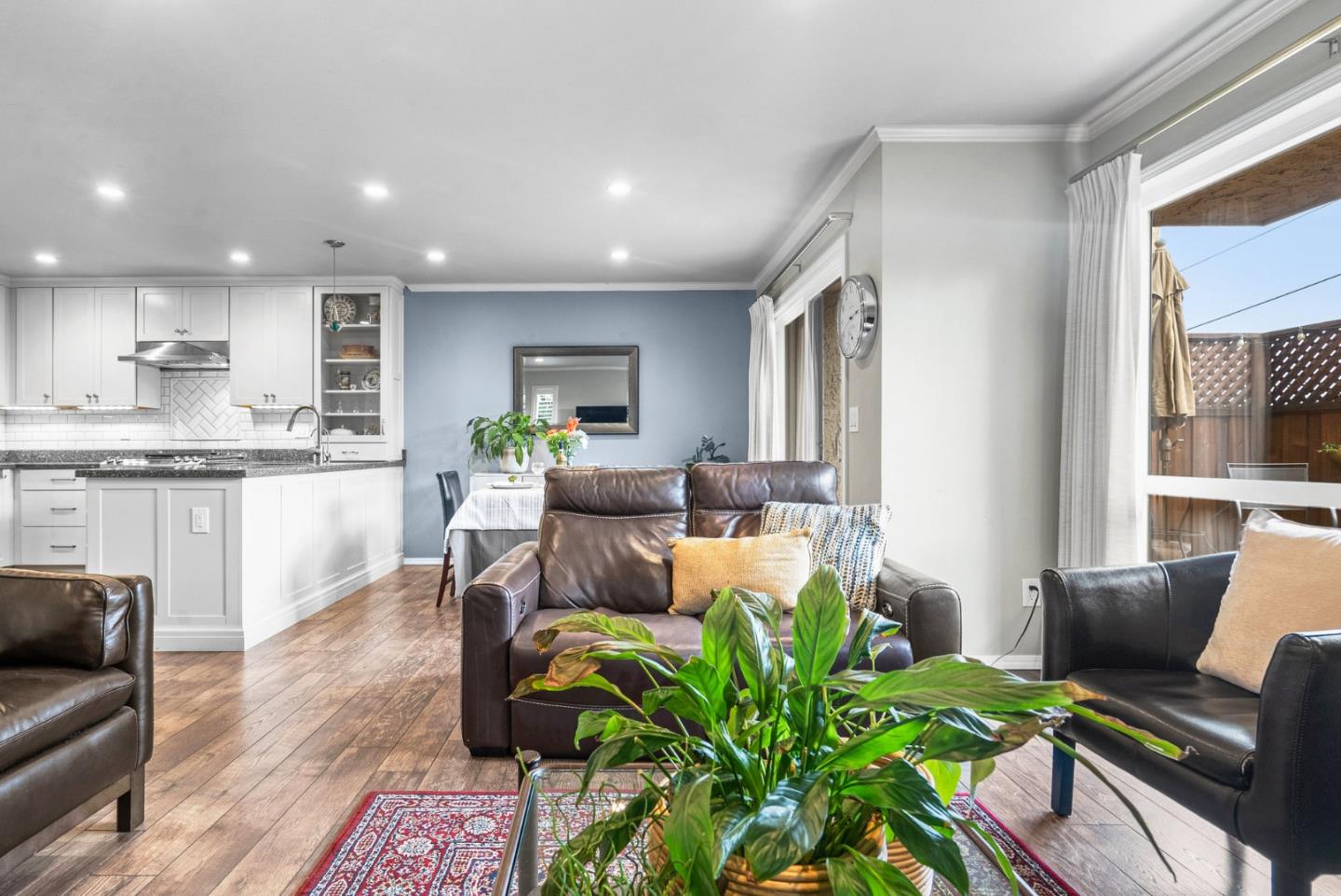 3071 Arlington Drive Aptos, CA 95003 - Photo 8 of 54 a living room with furniture and a potted plant