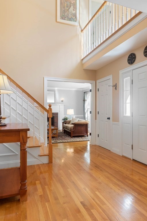 87 B Topsfield Road Boxford, MA 01921 - Photo 3 of 41 a view of a livingroom with furniture and a ceiling fan
