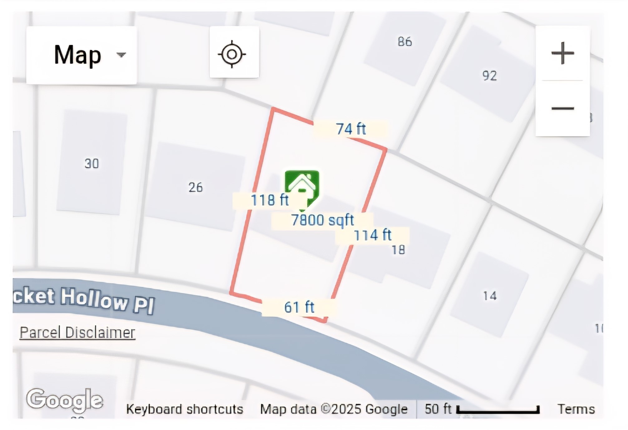 22 Cricket Hollow Place Spring, TX 77381 - Photo 23 of 29 Lot Dimensions