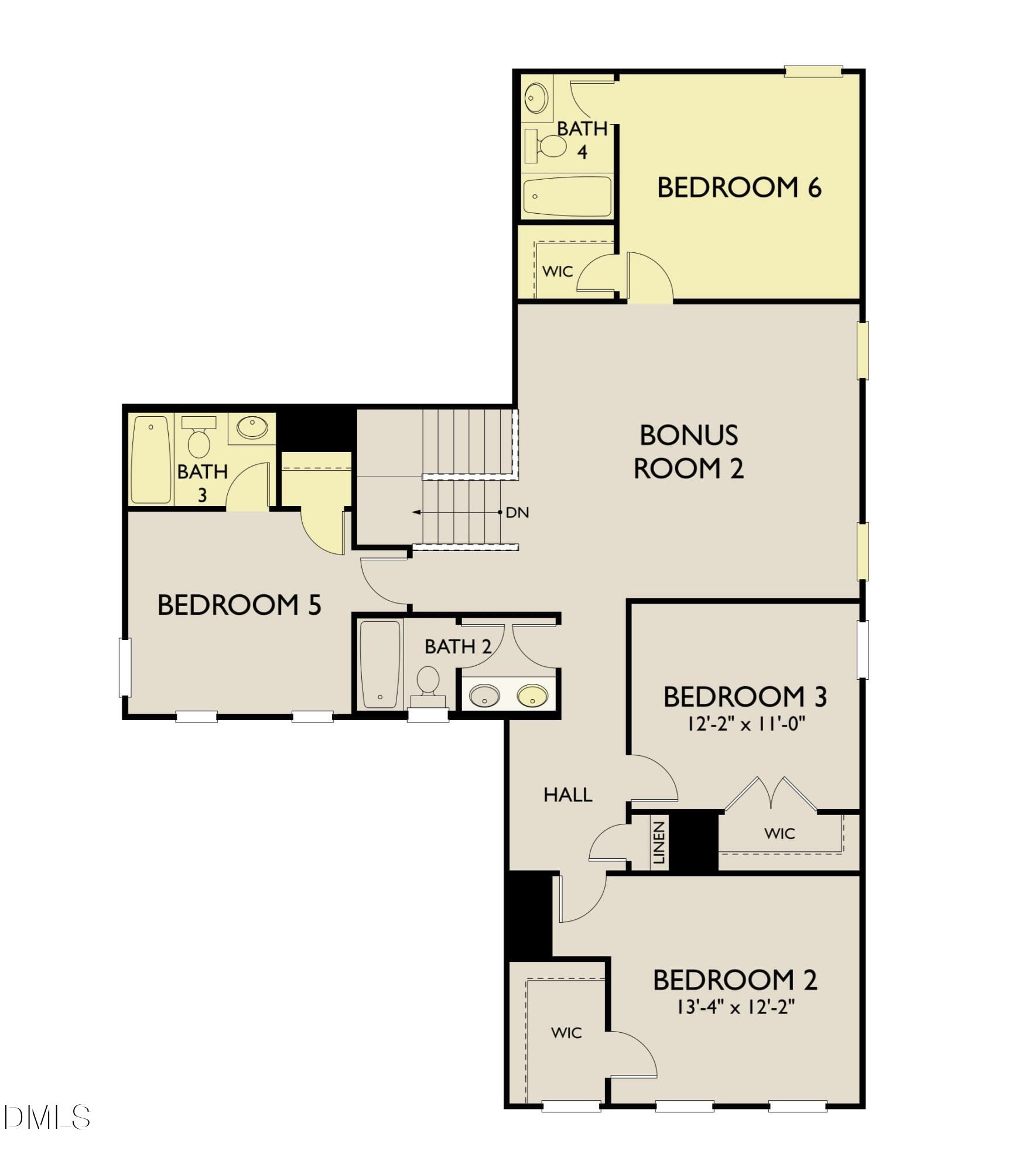 605 Posterity Place, Unit 58 Rolesville, NC 27571 - Photo 24 of 24 Floorplan 2
