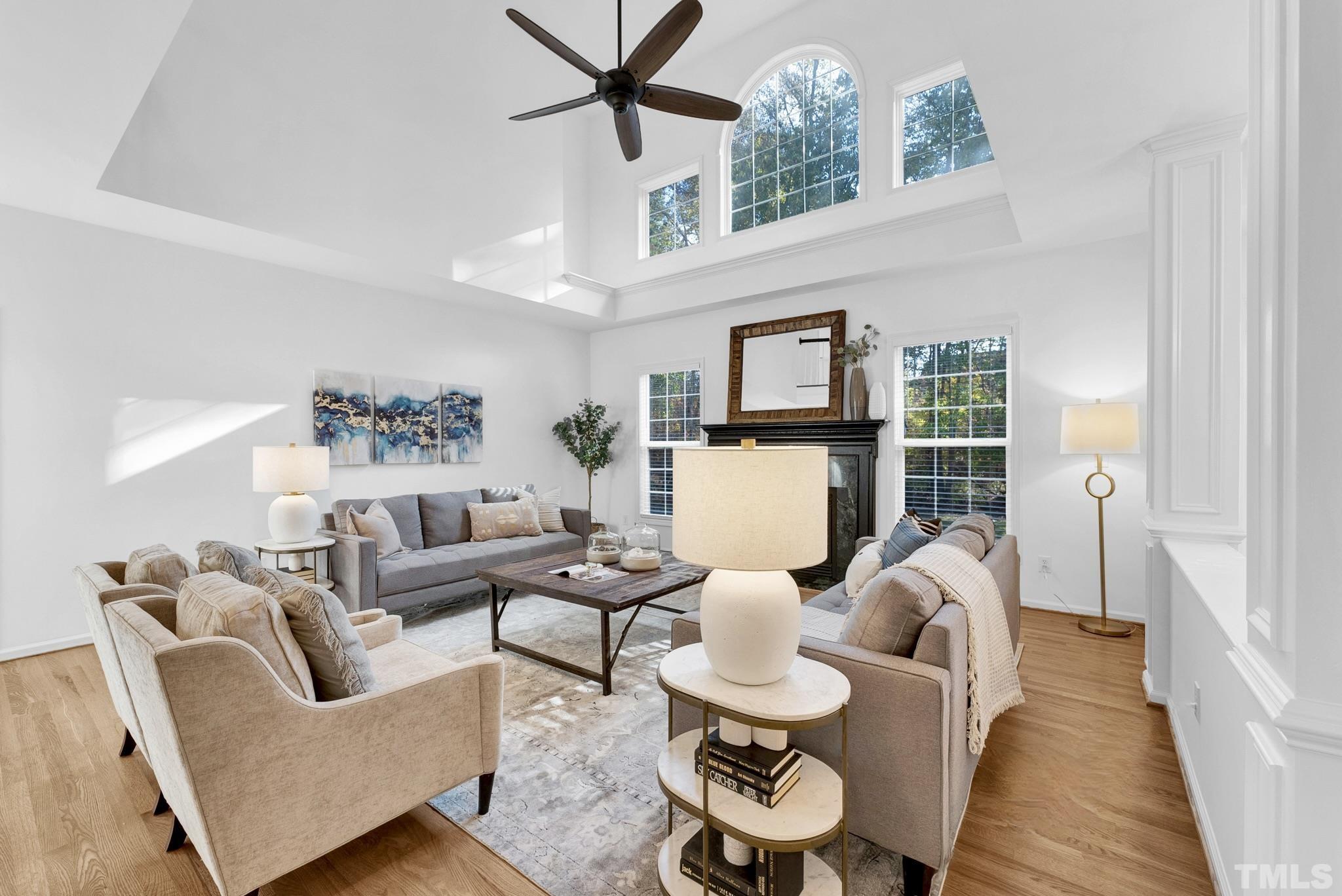 112 Timber Hitch Road Cary, NC 27513 - Photo 11 of 50 Two sofas, 2 chairs AND a large coffee table - the space is huge!