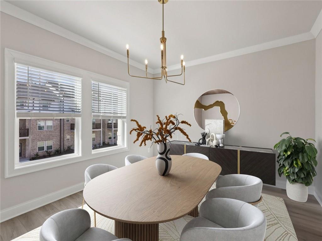 508 McCrae Road Lawrenceville, GA 30045 - Photo 10 of 22 a dining room with furniture and window