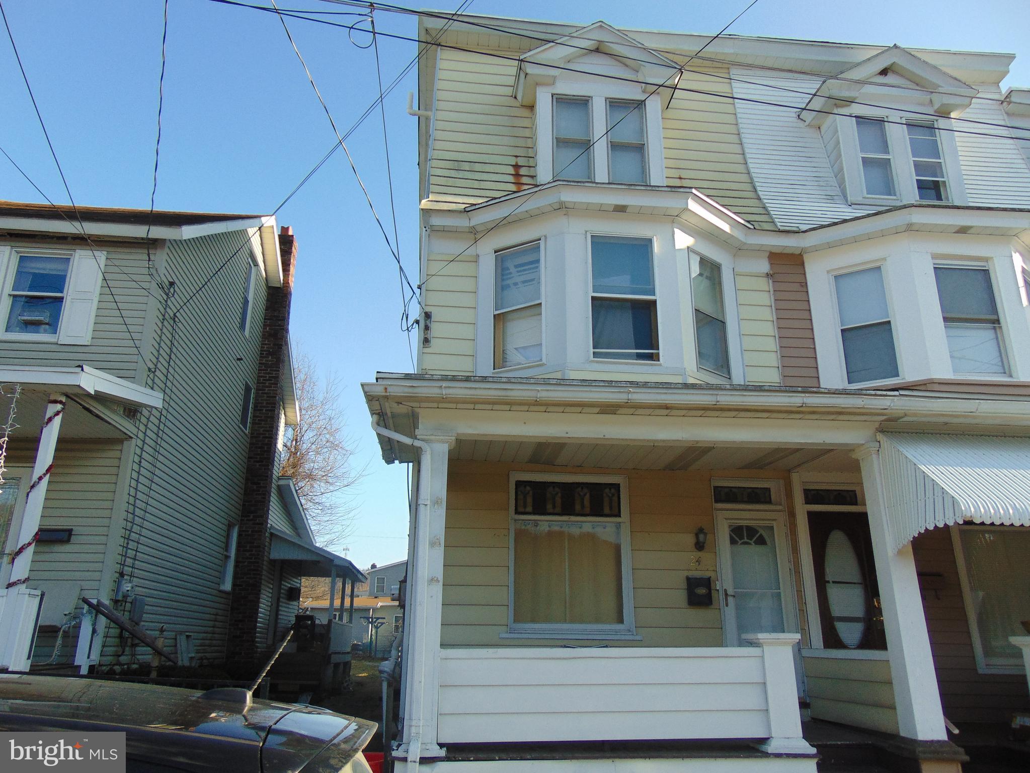 24 East Ridge Street Coaldale, PA 18218 - Photo 1 of 38 a view of a building with a door