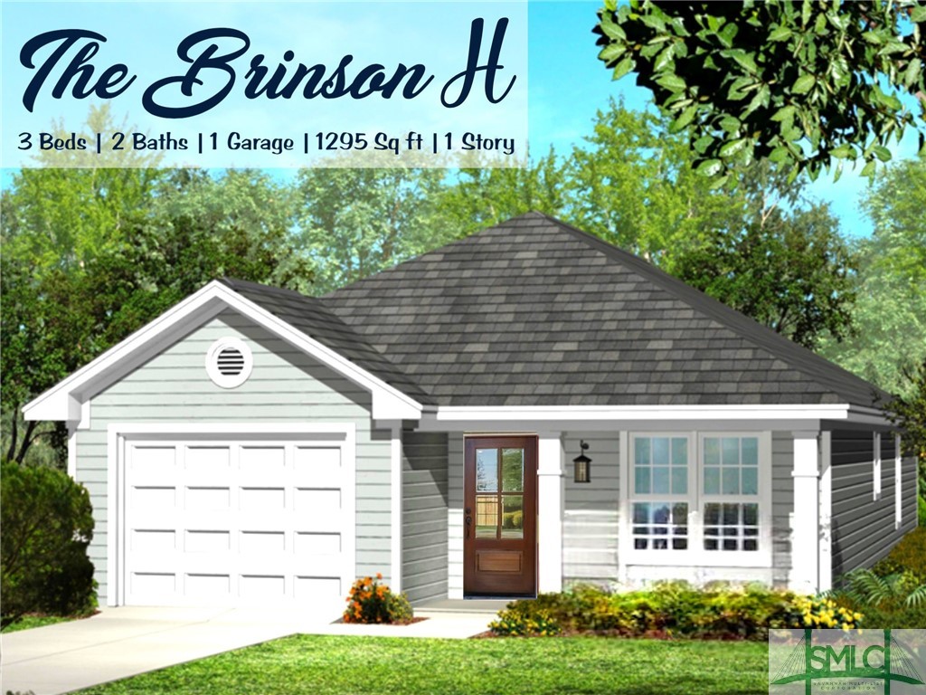 85 Cason Drive Pembroke, GA 31321 - Photo 1 of 15 THE BRINSON H - The Brinson Floorplan with Hip Roo