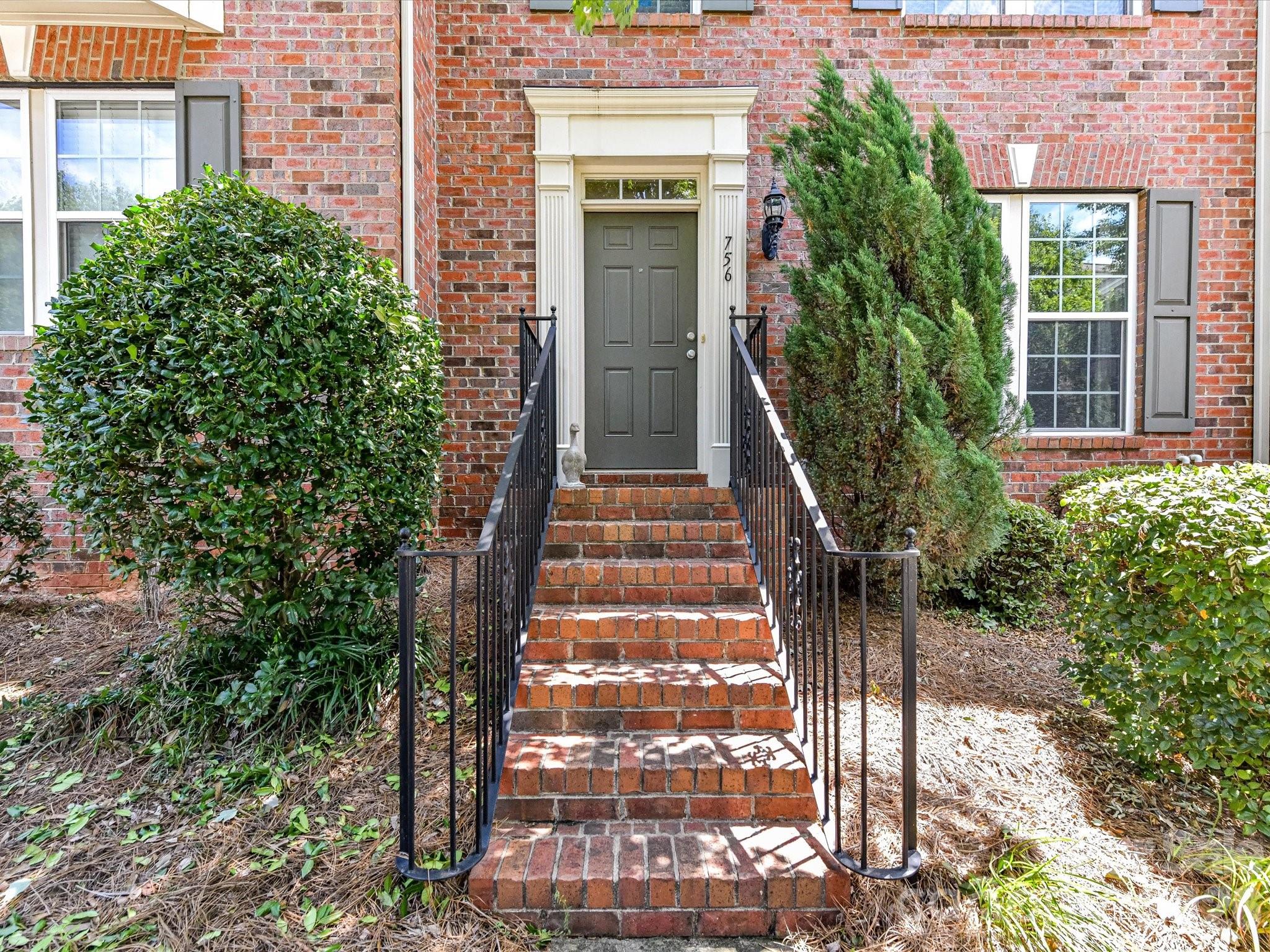 756 Naramore Street Davidson, NC 28036 - Photo 5 of 44 a view of entryway with a front door