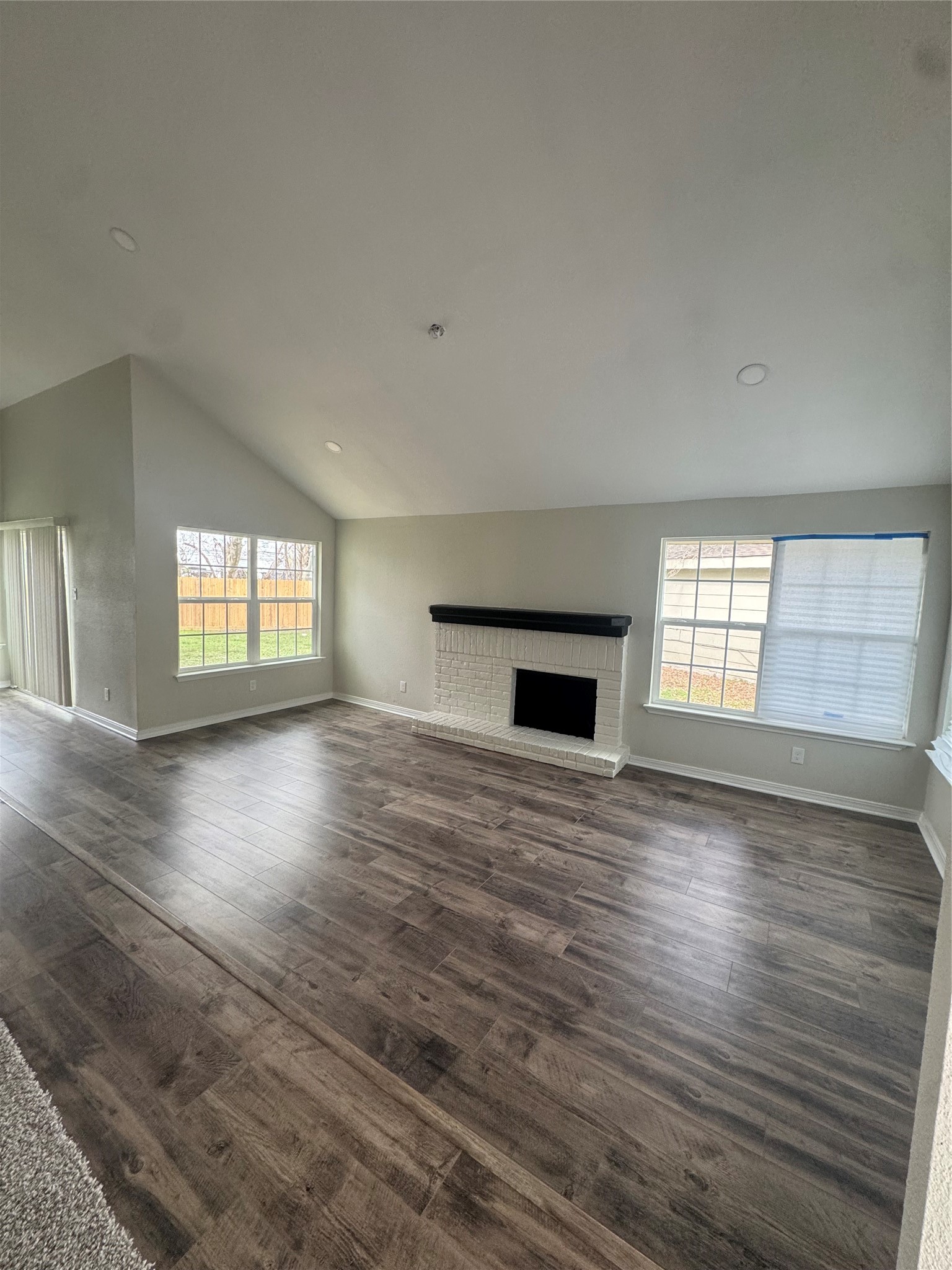 13626 Sunswept Way Houston, TX 77082 - Photo 1 of 30 Living room with chimney , New flooring