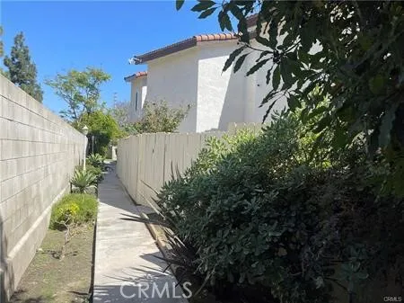 a backyard of a house