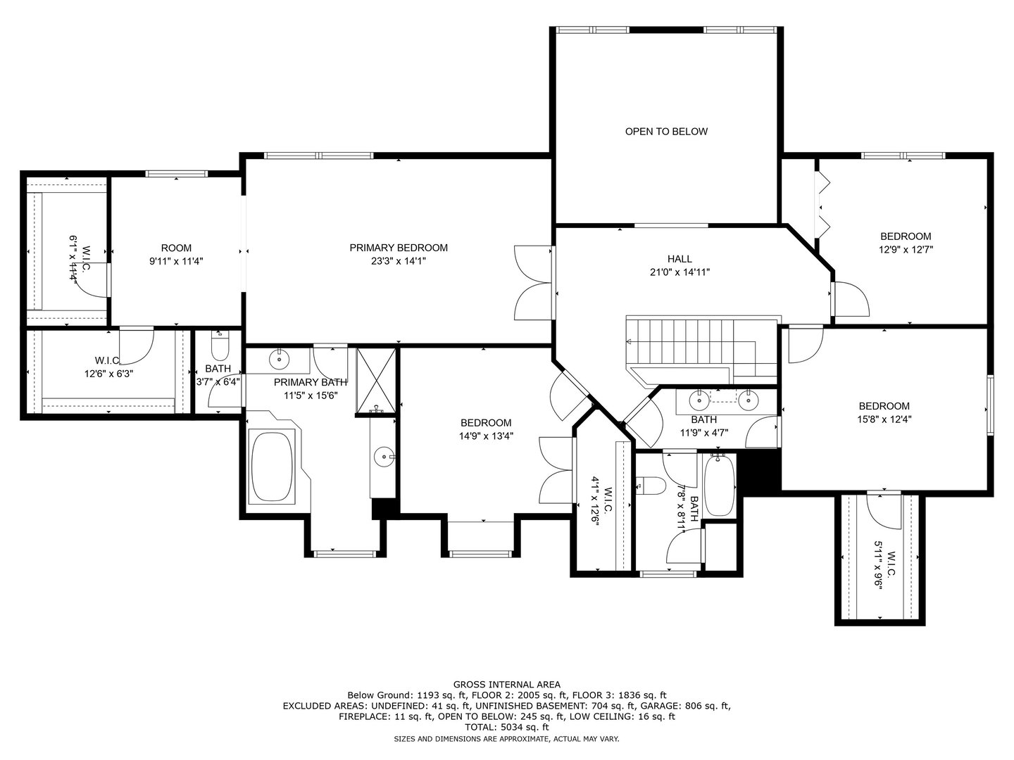 5N189 Grey Barn Road St. Charles, IL 60175 - Photo 9 of 15 a picture of a floor plan