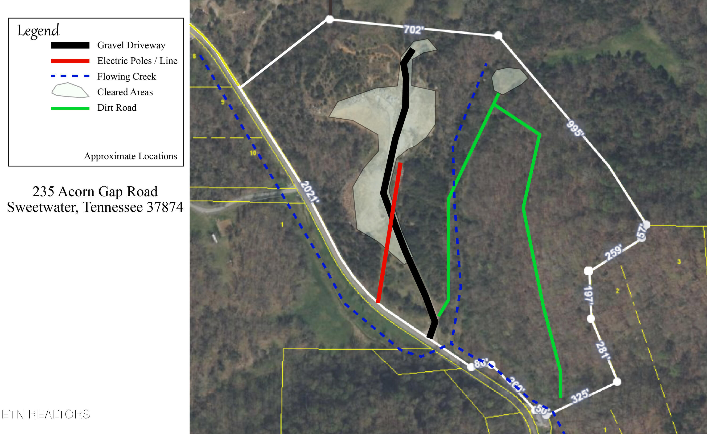 235 Acorn Gap Road Sweetwater, TN 37874 - Photo 11 of 11 Utilities and Roads-01-01