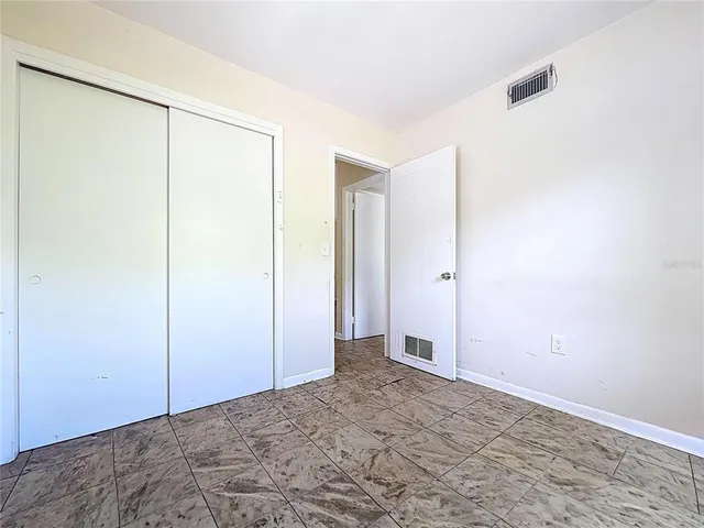 a view of front door of house