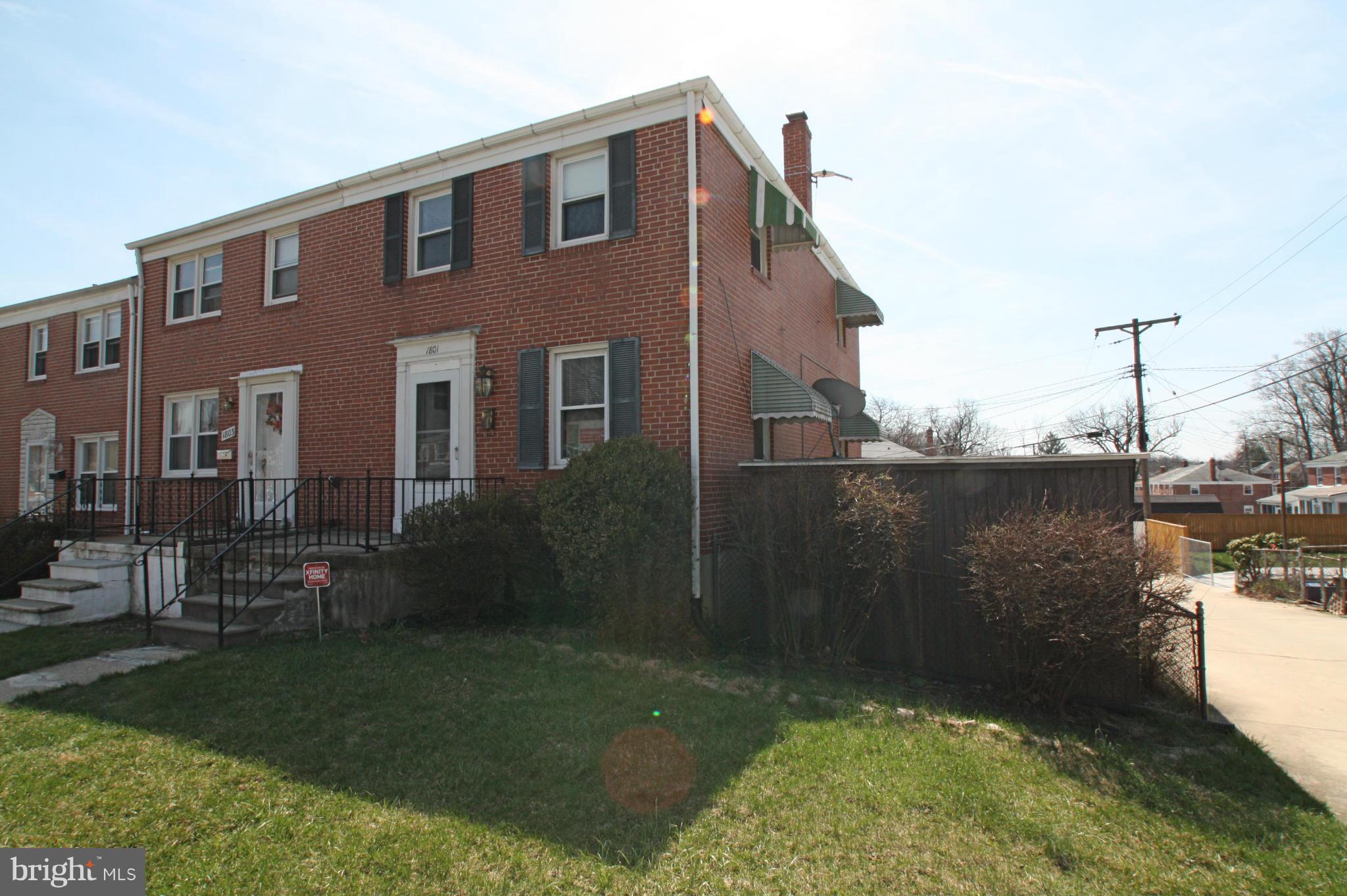 Exterior front wider view