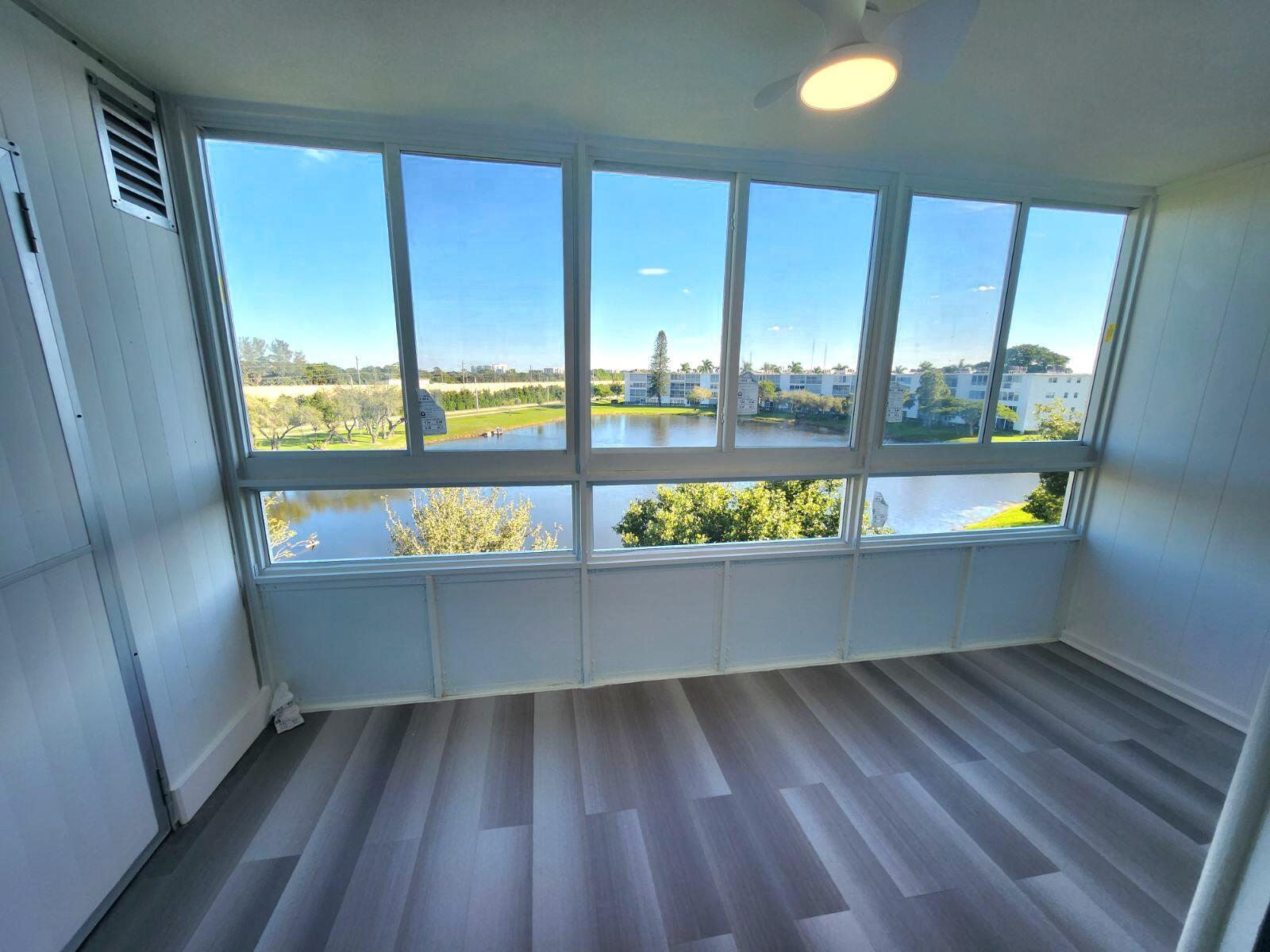 4047 Lincoln A, Unit C Boca Raton, FL 33434 - Photo 20 of 51 4047 Huricane window lake view pic 6