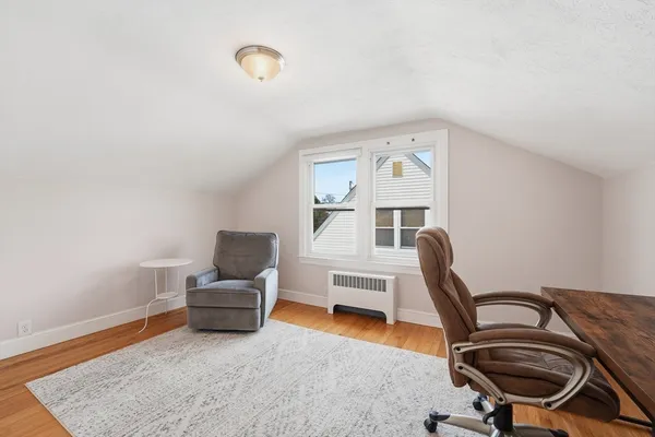 an aerial view of a city with lots of residential buildings