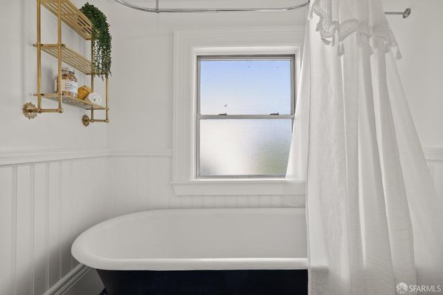 a room with storage and utility