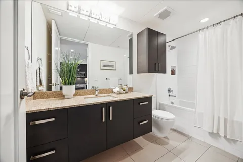 a view of a balcony with an outdoor space