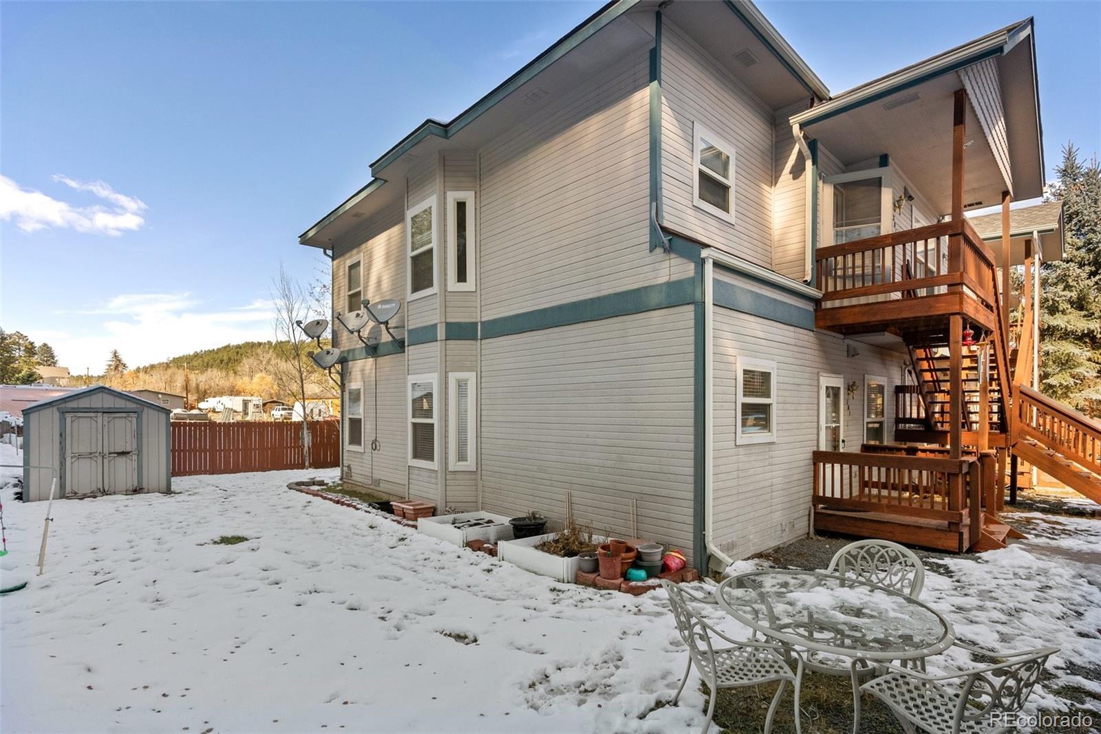 5720 County Road 64, Unit 101A Bailey, CO 80421 - Photo 23 of 46 a front view of a house