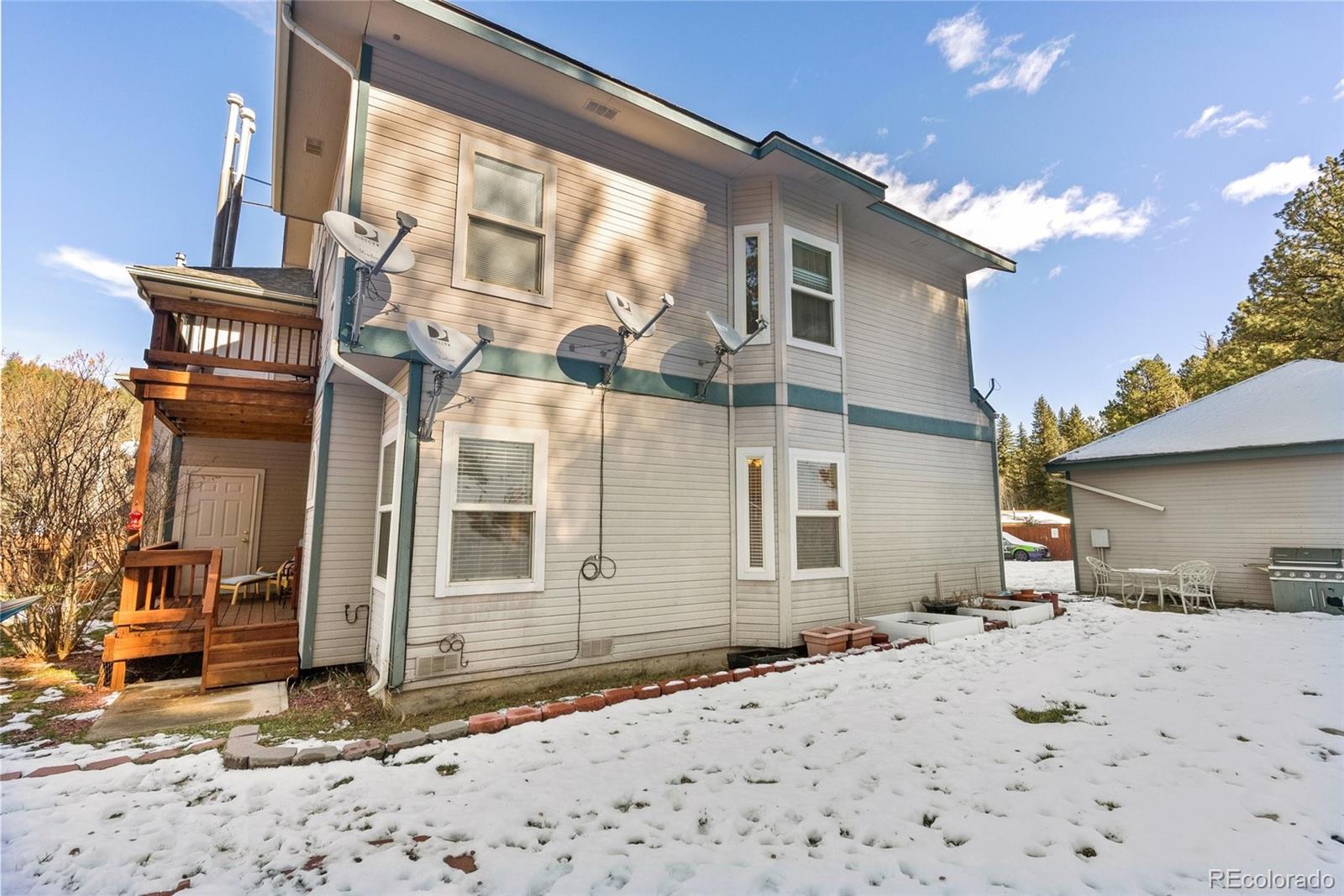 5720 County Road 64, Unit 101A Bailey, CO 80421 - Photo 25 of 46 a front view of a house