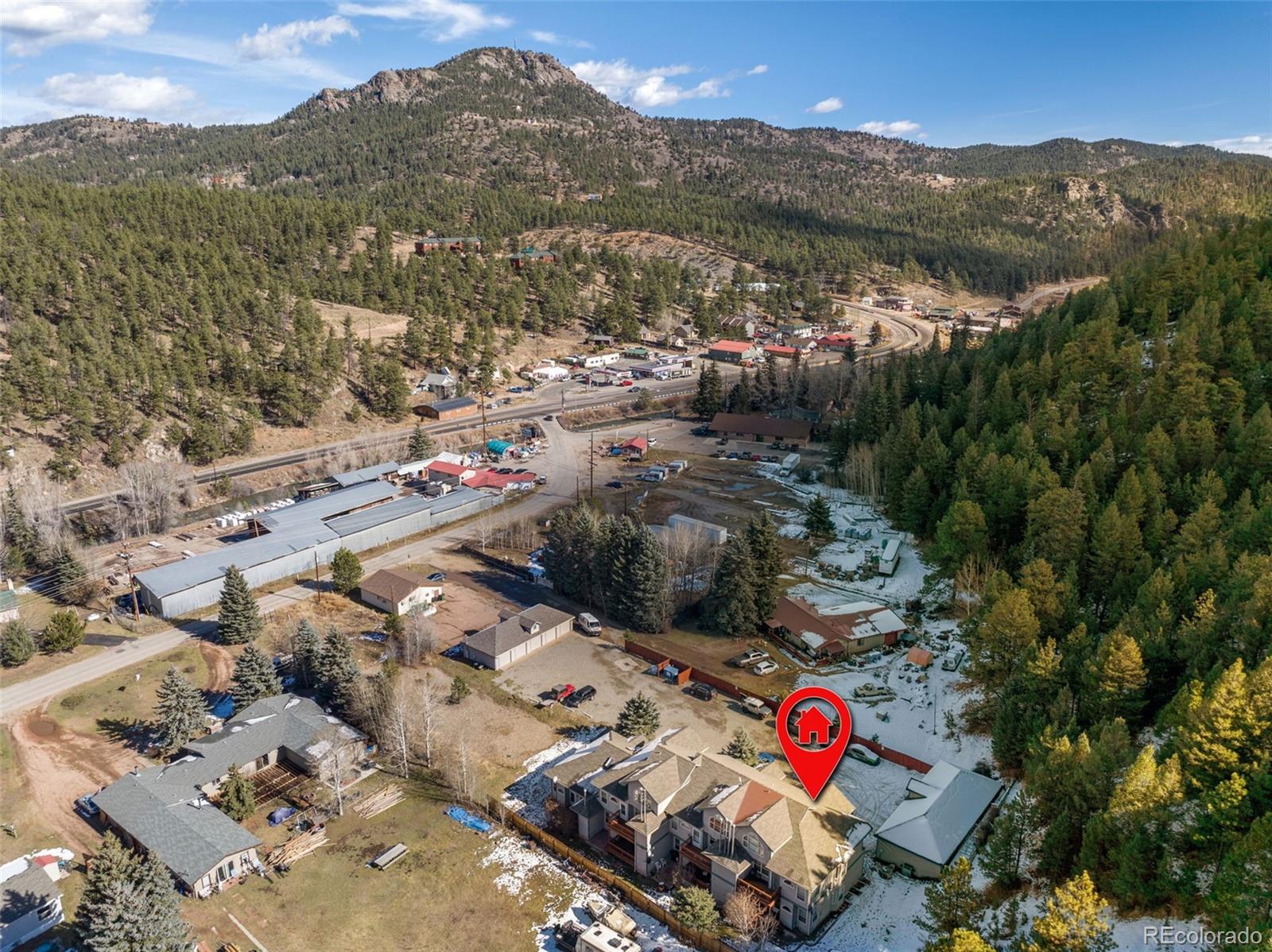 5720 County Road 64, Unit 101A Bailey, CO 80421 - Photo 33 of 46 a view of city and mountain