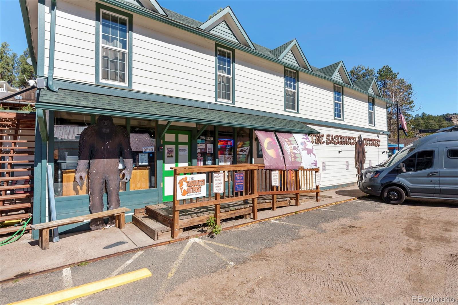 5720 County Road 64, Unit 101A Bailey, CO 80421 - Photo 36 of 46 a view of backyard with a table and chairs