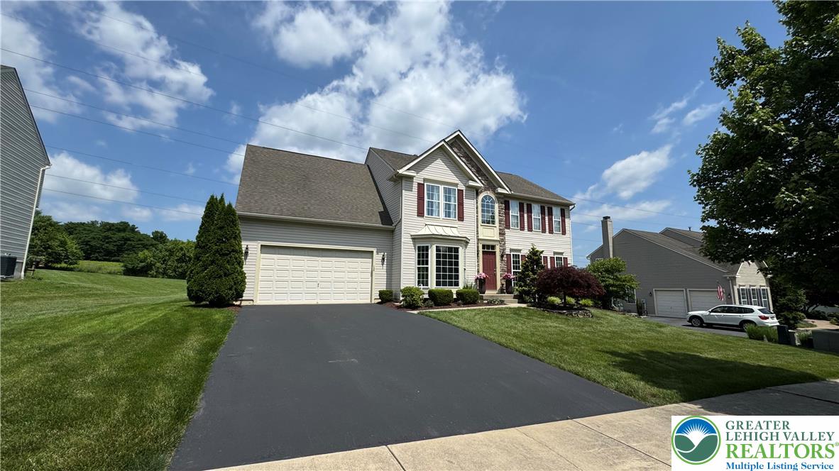 135 Clover Hollow Road Easton, PA 18045 - Photo 3 of 66 a front view of house with yard and green space