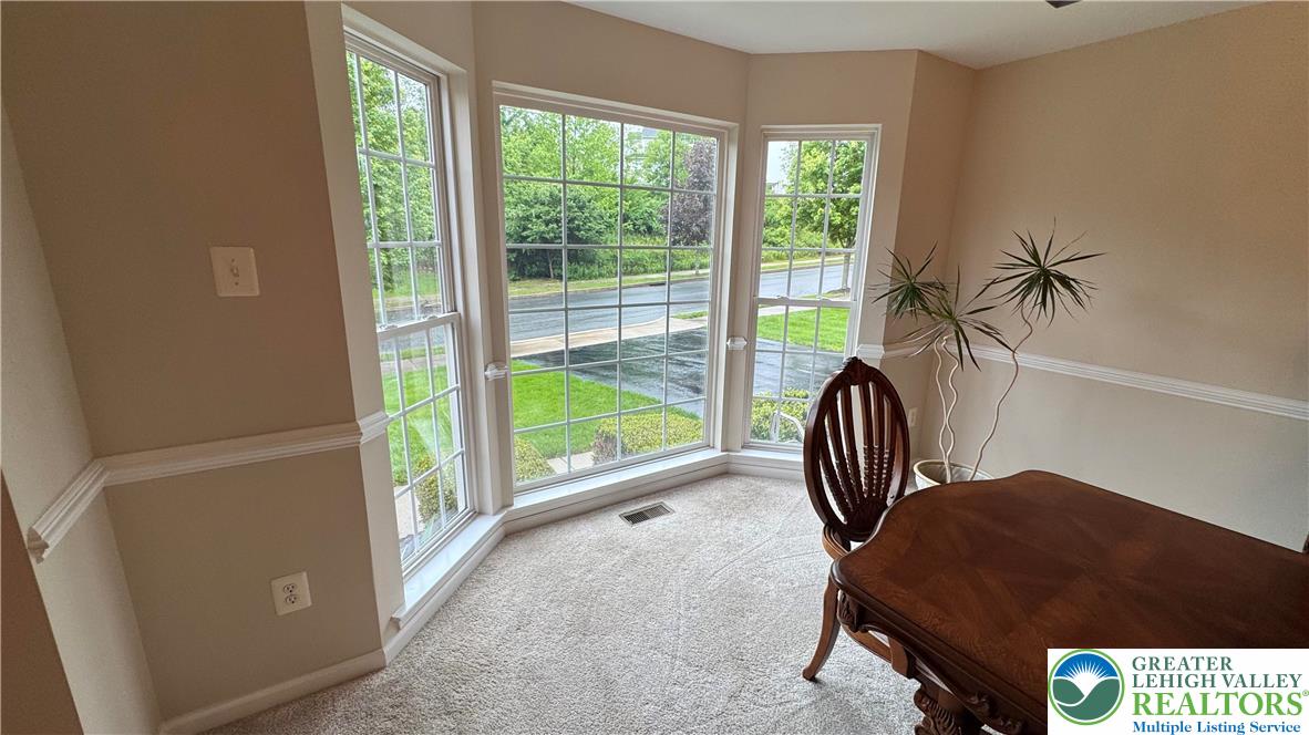 135 Clover Hollow Road Easton, PA 18045 - Photo 38 of 66 a view of a bedroom with furniture and a window