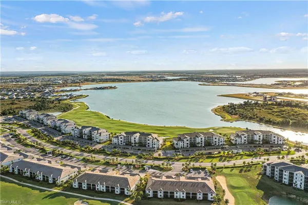 a view of a city and ocean view