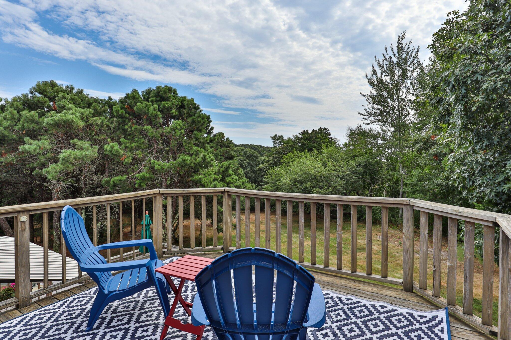 106 Castle Road Truro, MA 02666 - Photo 31 of 47 a view of a chair in the balcony