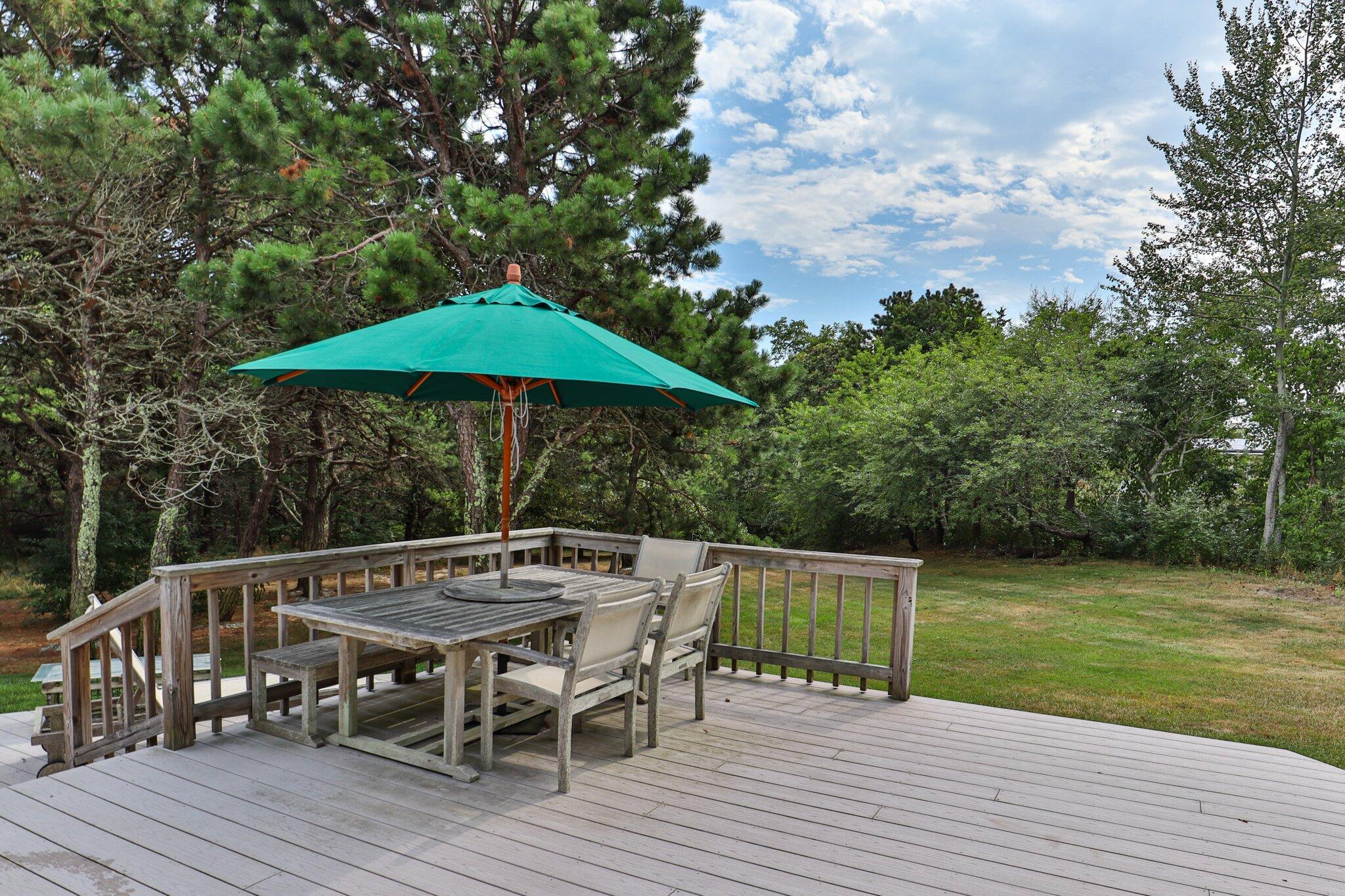106 Castle Road Truro, MA 02666 - Photo 41 of 47 a view of deck with patio