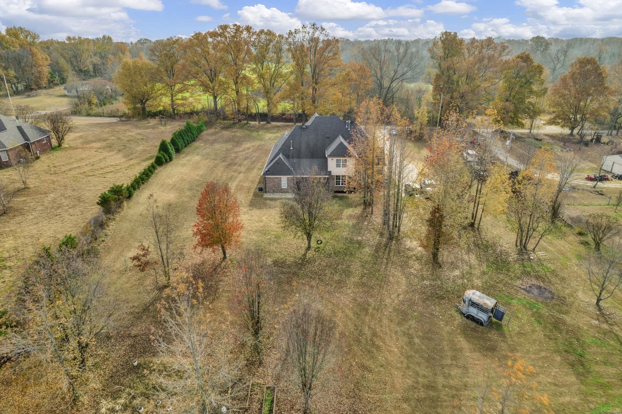 3270 Rast Road Millington, TN 38053 - Photo 37 of 40 View from above of property featuring a heavily wooded area
