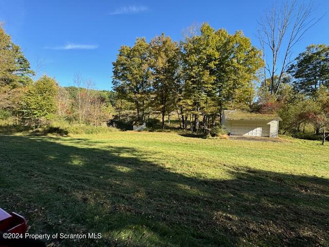 1736 Falls Road Clarks Summit, PA 18411 - Photo 18 of 26 a view of a yard with an ocean view