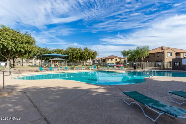 a view of outdoor space with seating