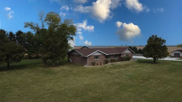 a view of an outdoor space and yard