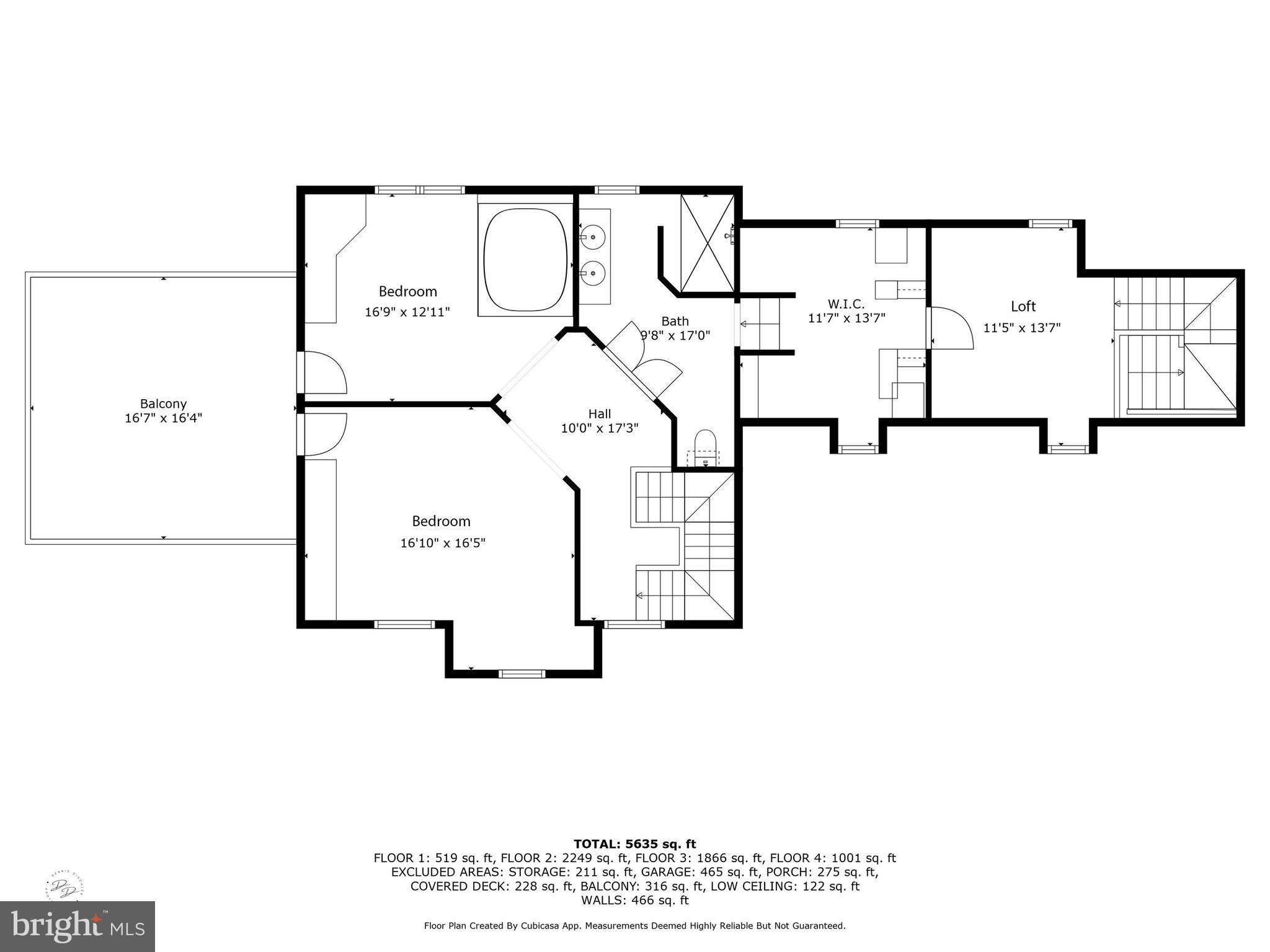 2159 McCoy Road Bear, DE 19701 - Photo 109 of 110 Floorplan - 3rd Floor