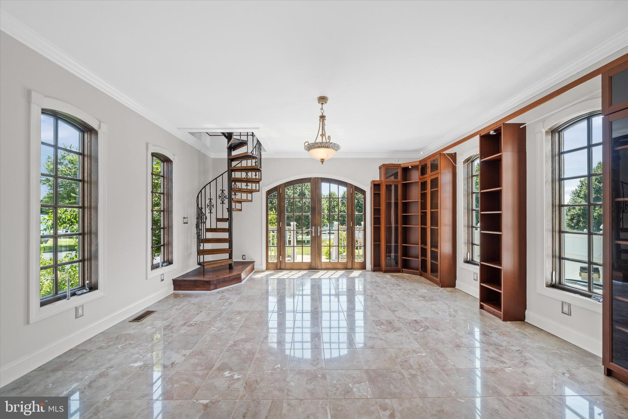 2159 McCoy Road Bear, DE 19701 - Photo 30 of 110 a view of an empty room with a fireplace and a large window