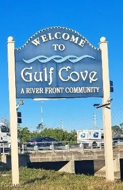 a view of a sign board