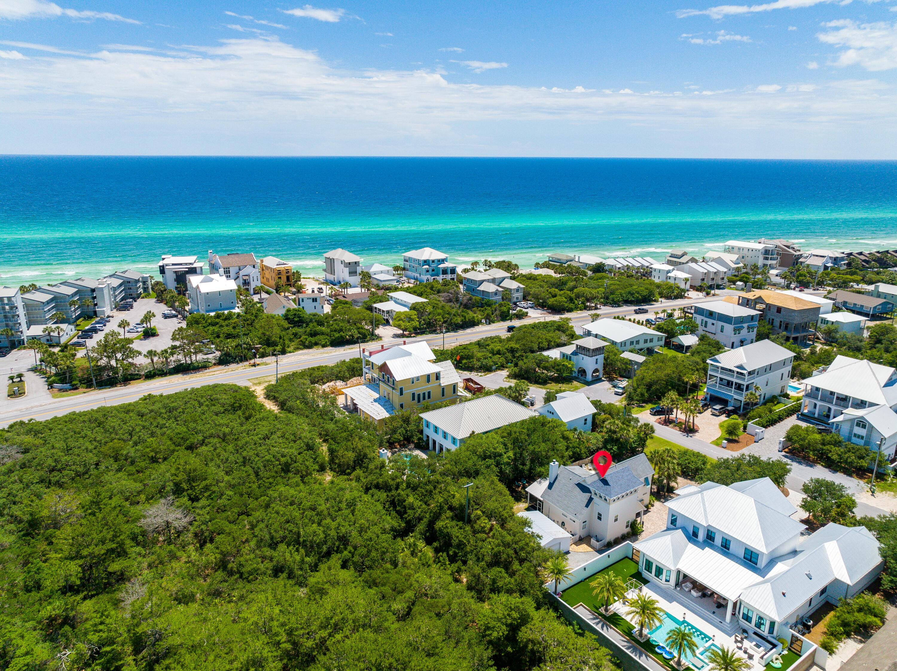 64 Brenda Lane Inlet Beach, FL 32461 - Photo 55 of 57 64 Brenda Aerial Marked-4